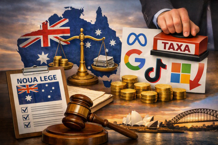 Australia impune taxe platformelor care nu plătesc editorii locali Companiile tech taxate pentru preluari